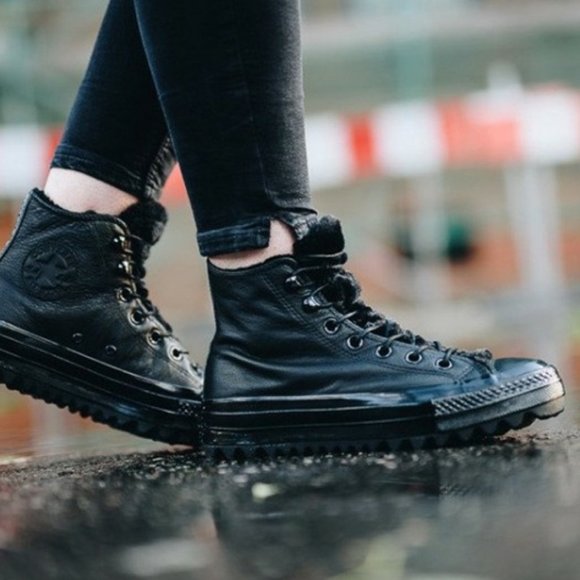 Converse Womens CTAS Hi Street Warmer Ripple Boot - Picture 10 of 10